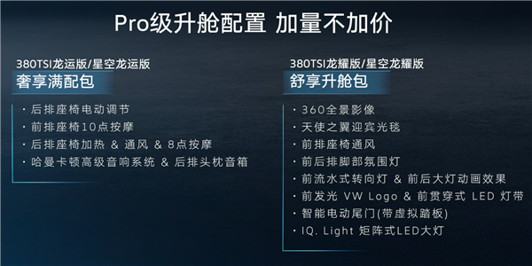 一口价16.99万起 大众帕萨特Pro两款新车上市：百公里油耗不到6L