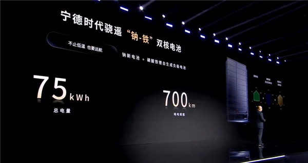 纯电干翻混动 宁德时代发布逍遥双核电池：最长续航超1500km