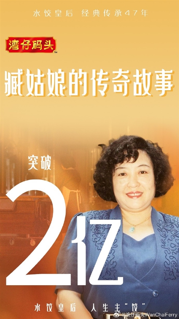 马丽主演《水饺皇后》票房破2亿：以湾仔码头创始人为原型 真实人生比电影更热血