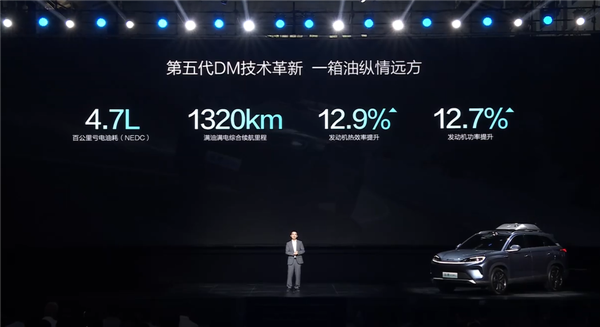 全系第五代DM混动 比亚迪中型SUV海狮07 DM-i上市：16.98万起
