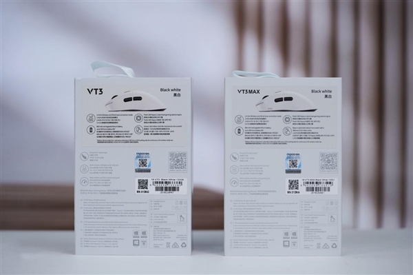 原生级双8K回报率！雷柏VT3二代系列鼠标图赏