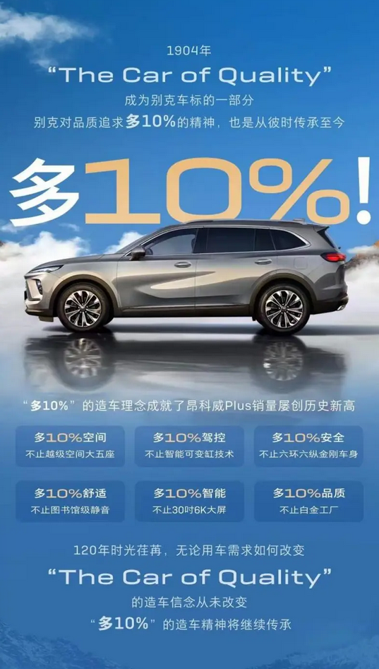 别克昂科威家族5月销量14109辆：Plus车型连续8个月同比翻番